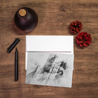 Cross country greeting card