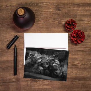 Le chat de Granby greeting card