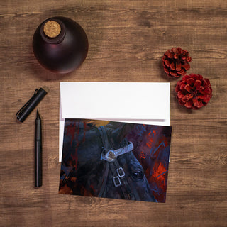 Maintiens le droit greeting card